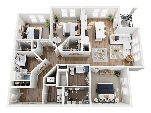 Floor plan C21