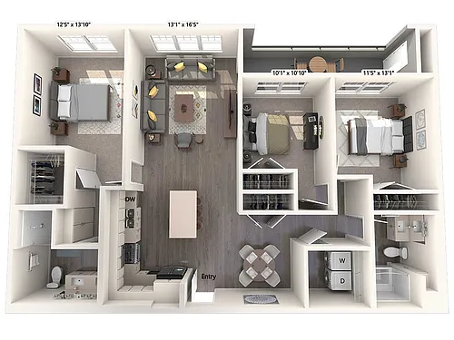 Floor plan CM03-1350-1370