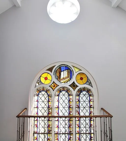 Master Bedroom StainGlass Window