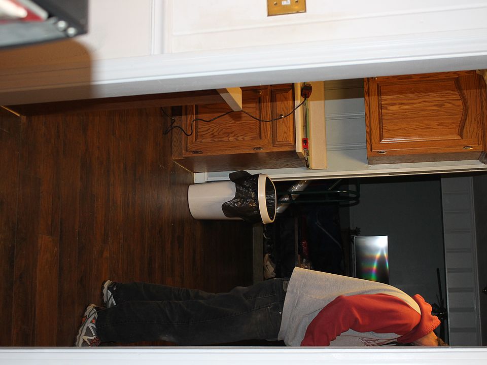 New laminate kitchen floor