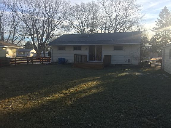 Backyard, AC, deck