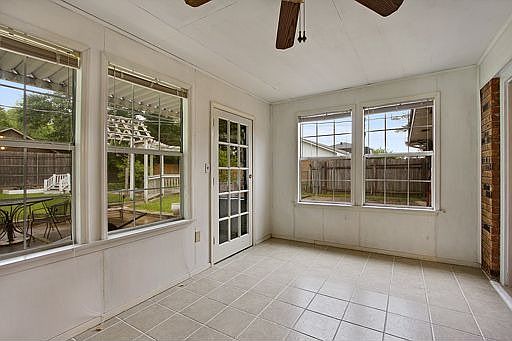 Bright Sunroom.