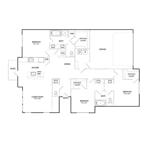 Floor plan TH3