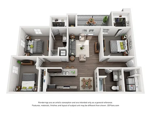 Floor plan The Palmwood