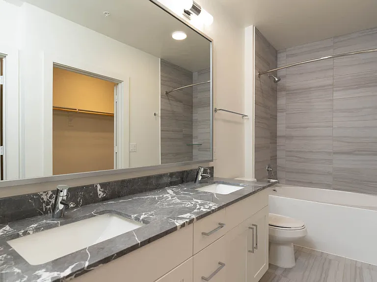 Bathroom with Double Vanity
