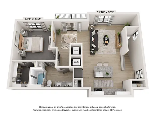 Floor plan A7