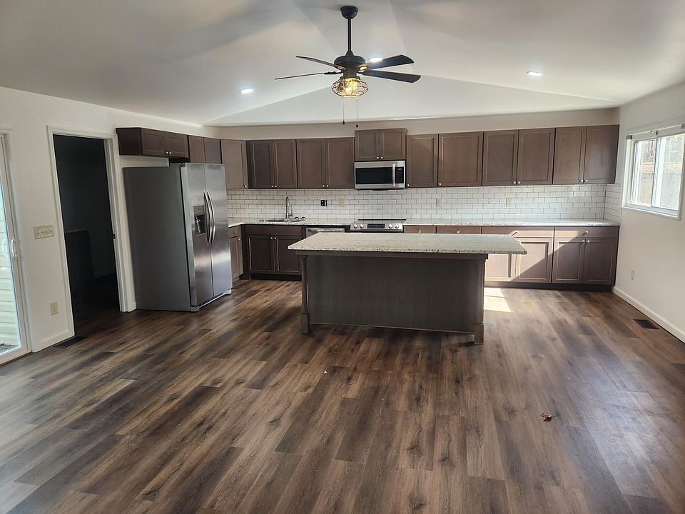 Plenty of cabinet and counter top space