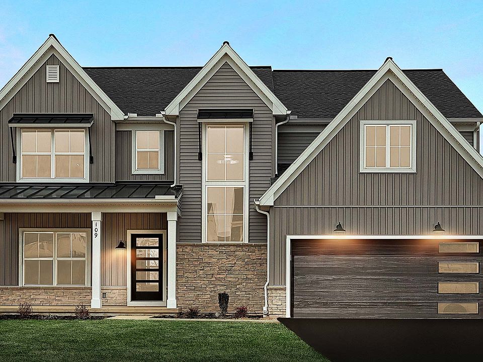 Exterior of the Charlotte Model, New Home in Carlisle PA