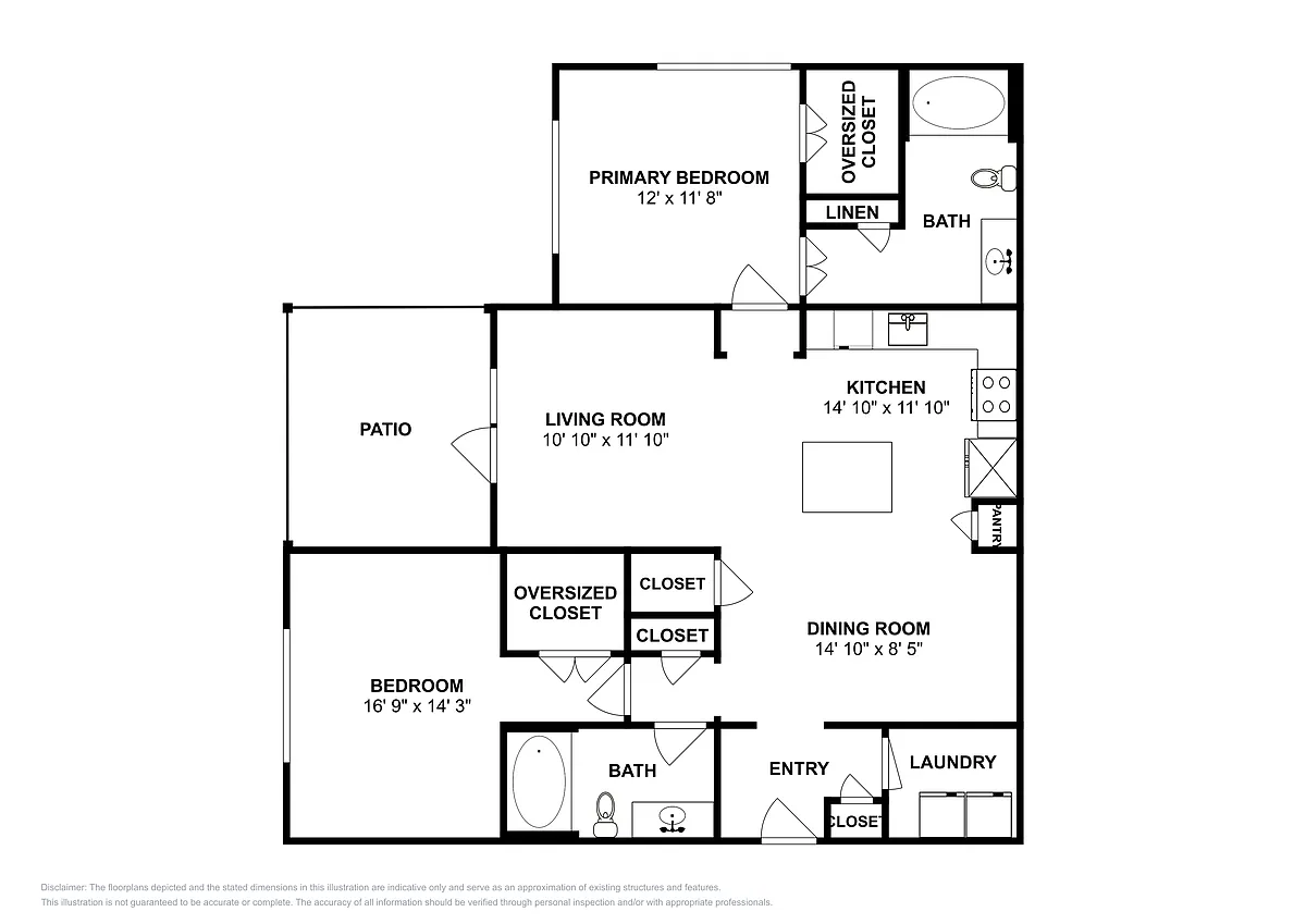 Floor plan Sanctuary