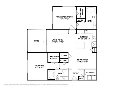 Floor plan Sanctuary