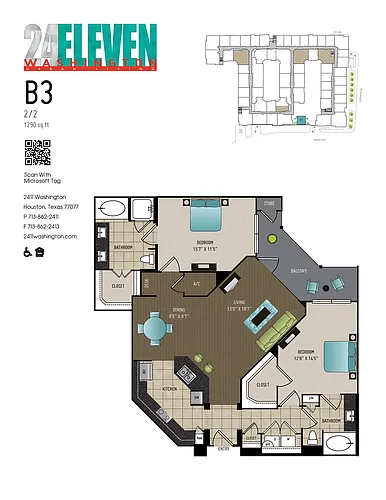 Floor plan B3