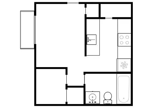 Floor plan B5R South