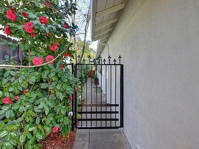 Gate to front door