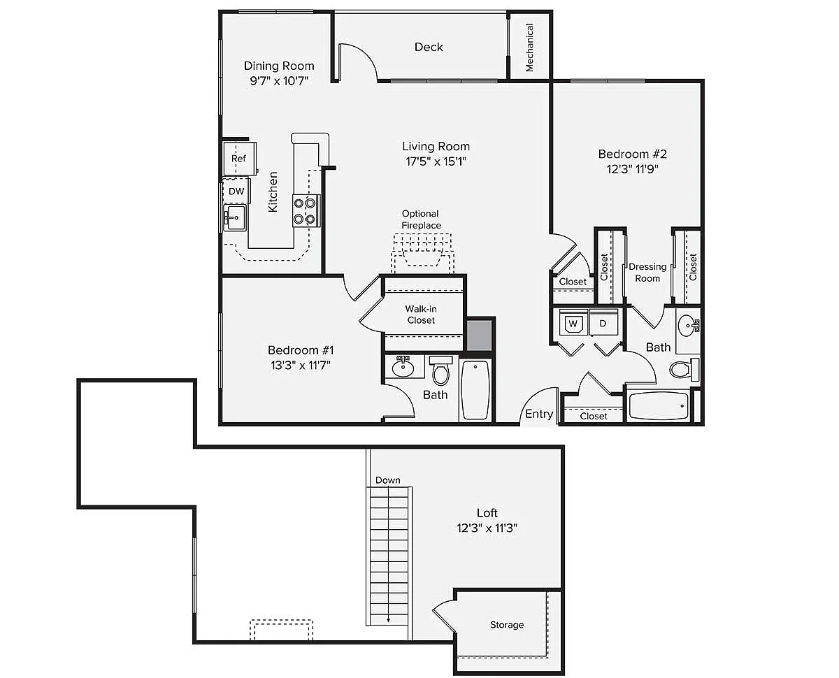Floor plan BF3-and-BF3L