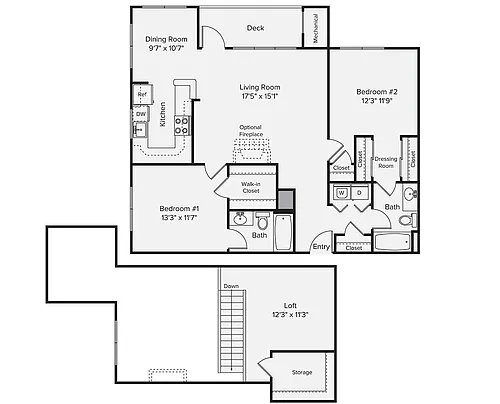 Floor plan BF3-and-BF3L