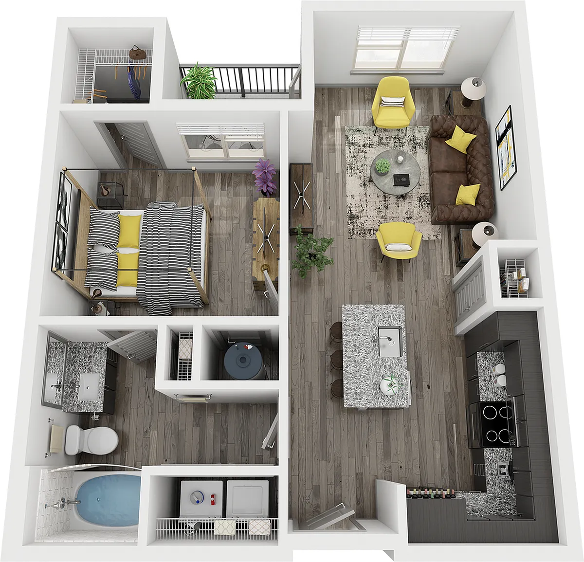 Floor plan A1A