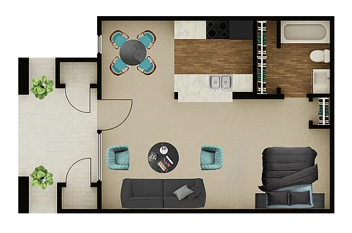 Floor plan S1