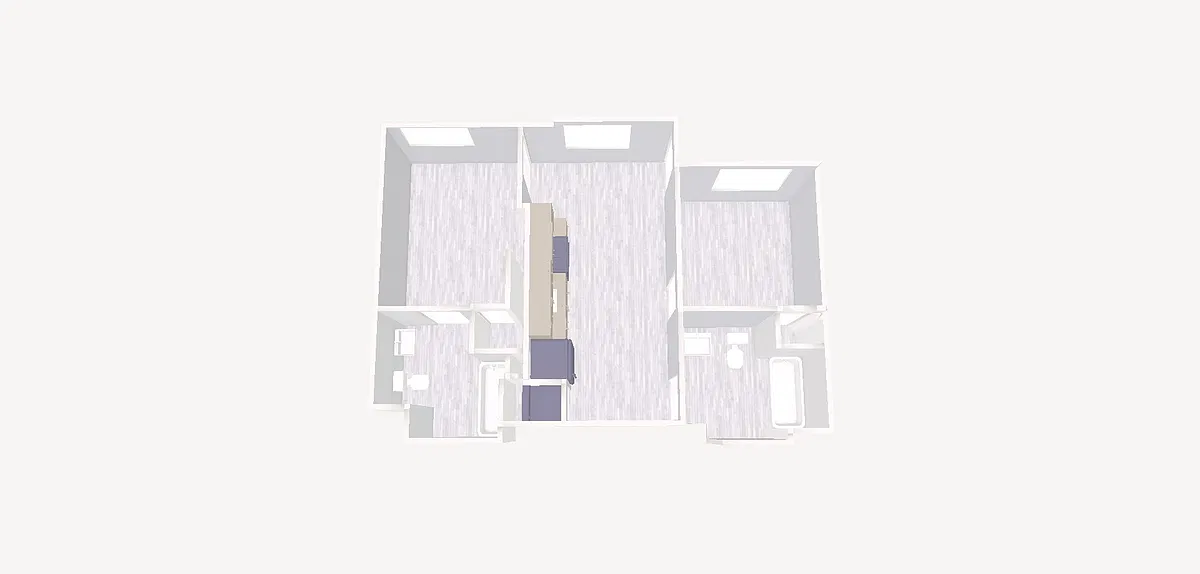 Floor plan 2 bedroom