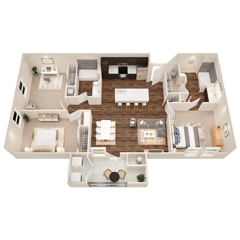 Floor plan C1