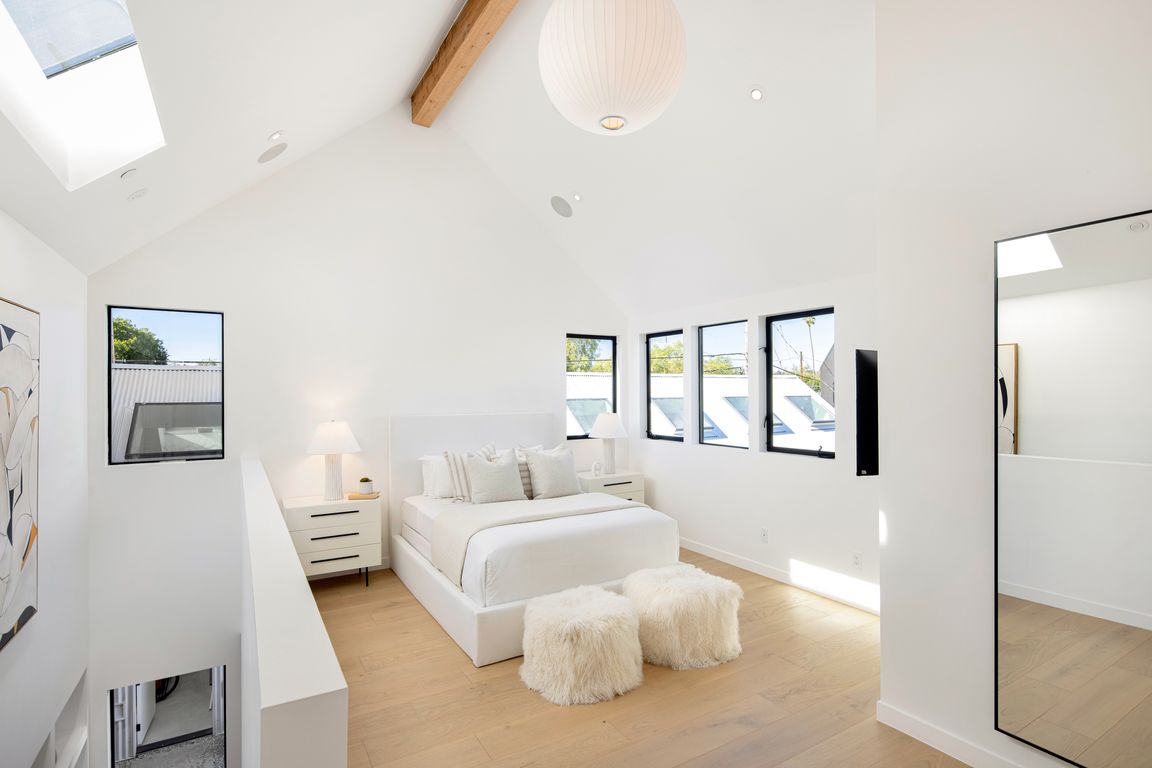 Spacious and open bedrooms with spa like primary bath. All featuring Origin Acoustics speakers.