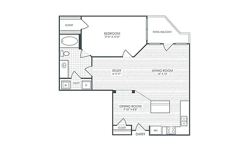 Floor plan Amore Villa XXXIV