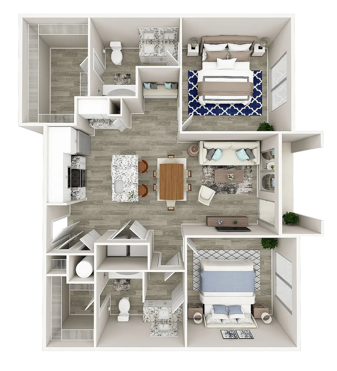 Floor plan B2