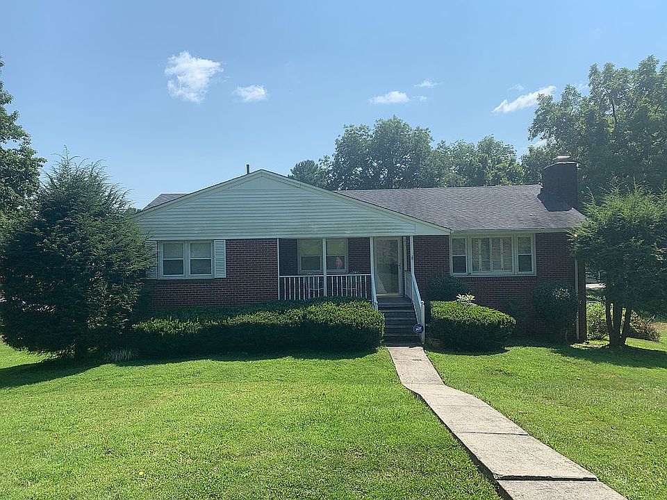 Front faces Central Ave