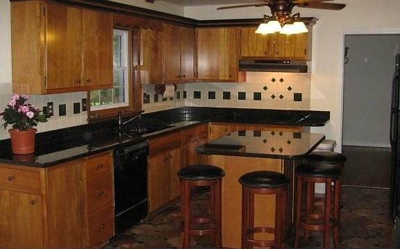 Large country kitchen