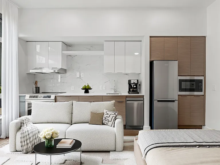 The Living Space of The 2023 Floorplan at One Rangers Way