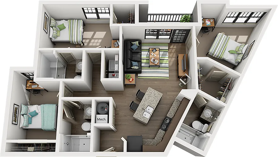 Floor plan Champion