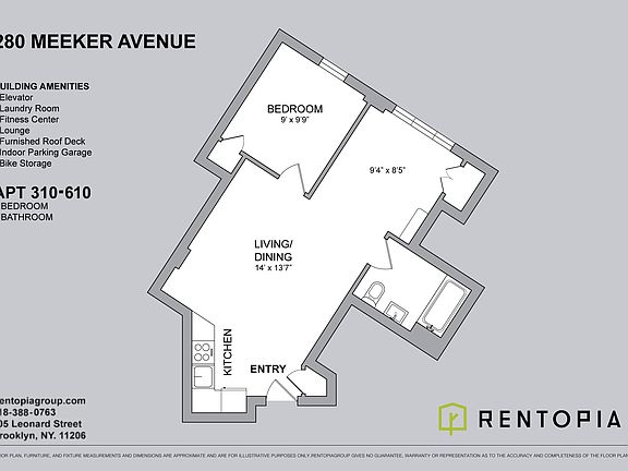 2nd image of 280 Meeker Ave #208