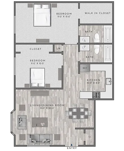 Floor plan B1