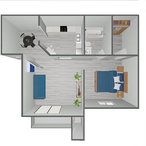 Floor plan A1 Bronze