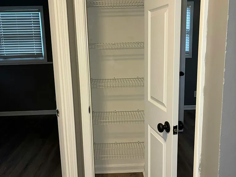 Hall closet