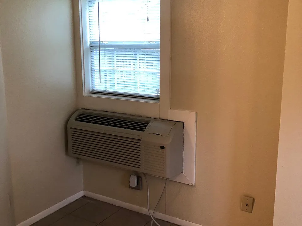 This is main heating and cooling unit, although there is a secondary AC in the kitchen/living area for hot summer months.