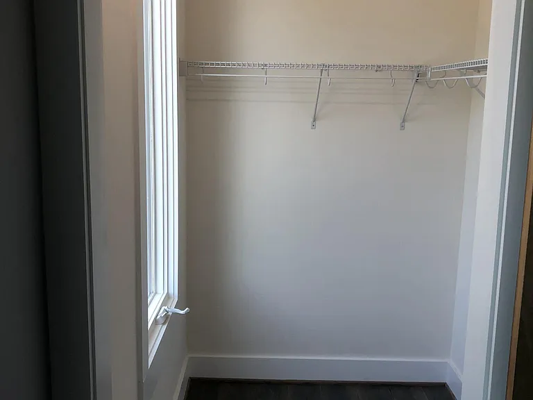 2nd floor bedroom #1 walk-in closet