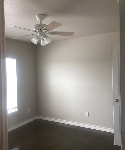 bedroom 2 with no furniture
