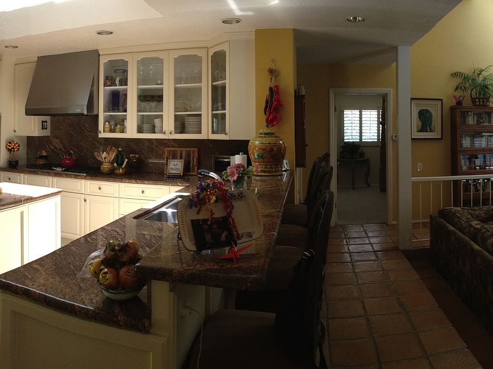 Kitchen & family room