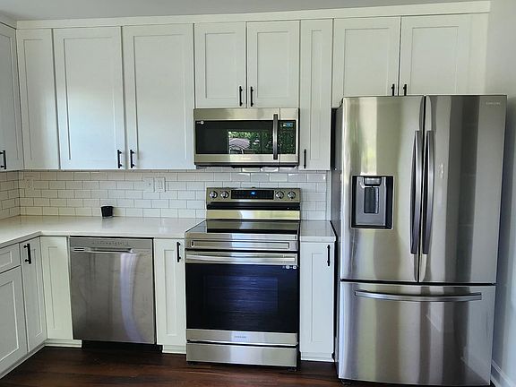Stainless steel appliances