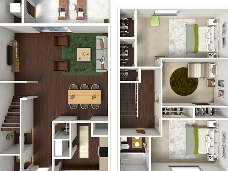 Village Square Apartments — Photo 14