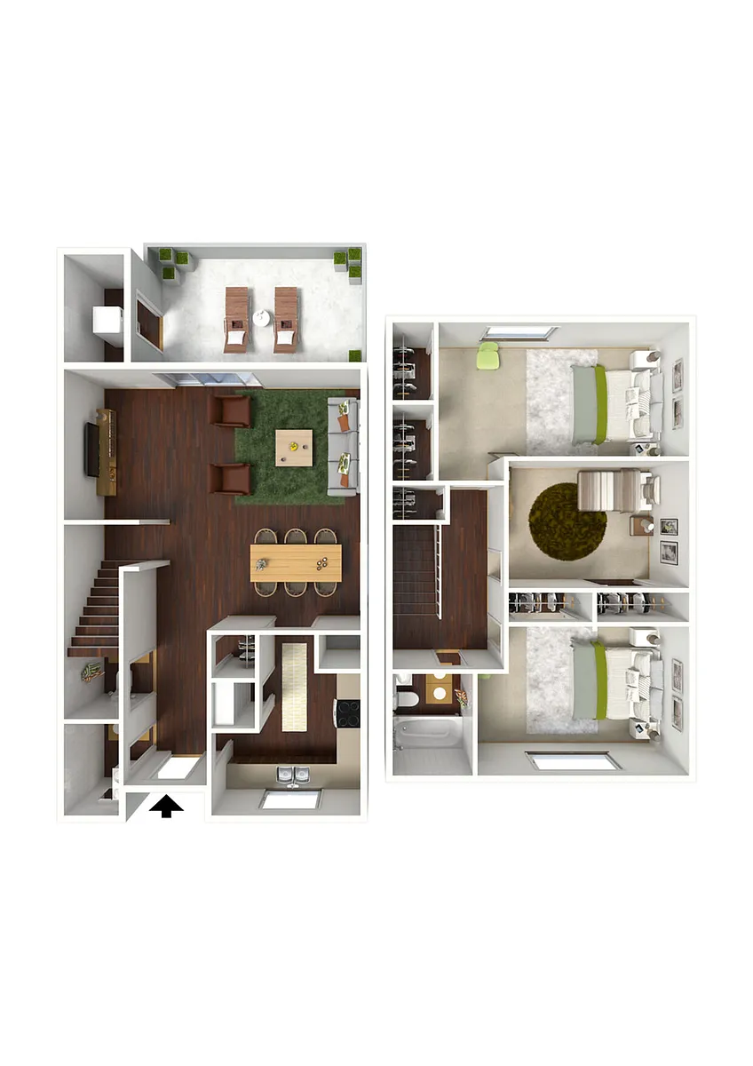 Floor plan The Sagewood