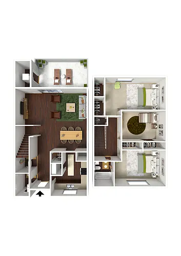 Floor plan The Sagewood