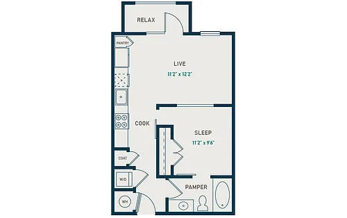 Floor plan E1