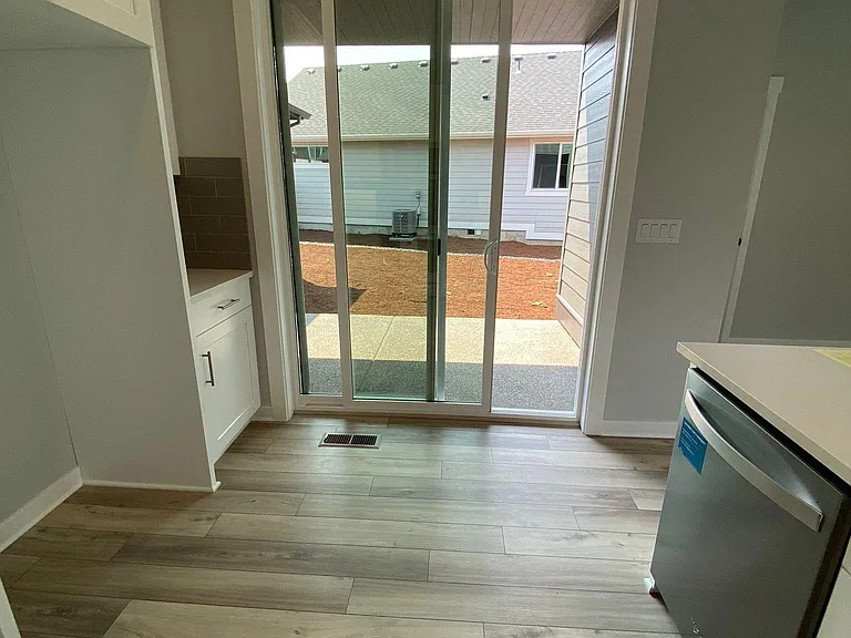 Sliding Door to access patio area.