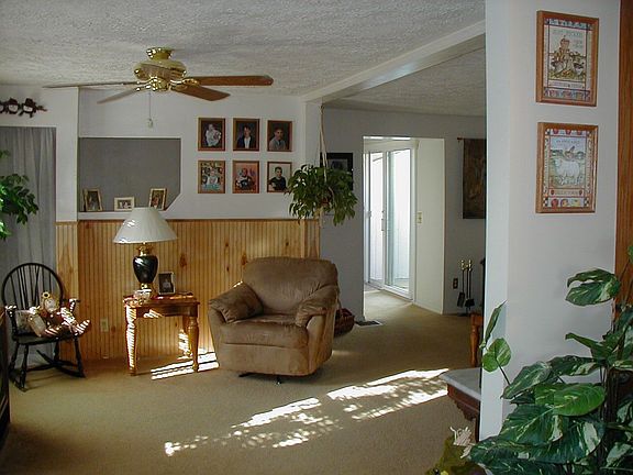 Large tv room with fireplace
