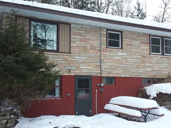 Exposed south side of home