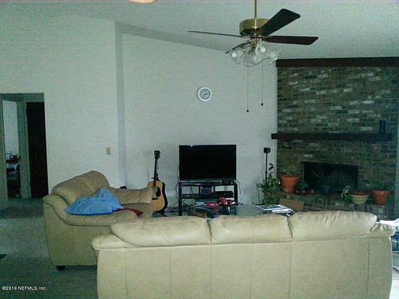 Living Area with Fireplace