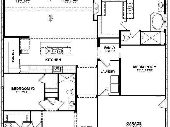 floor plan main level