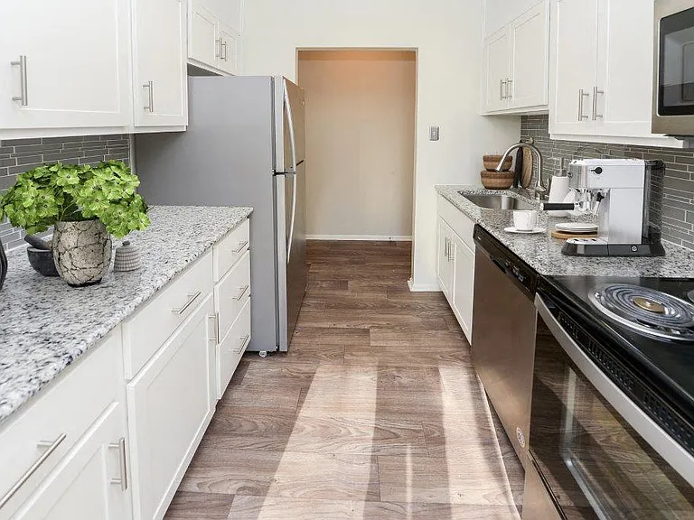 Renovated White Kitchen