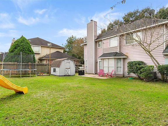Storage shed and play structure stay with the home